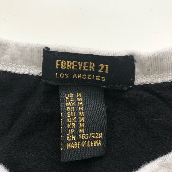F21 M Black Tee - Picture 2 of 2